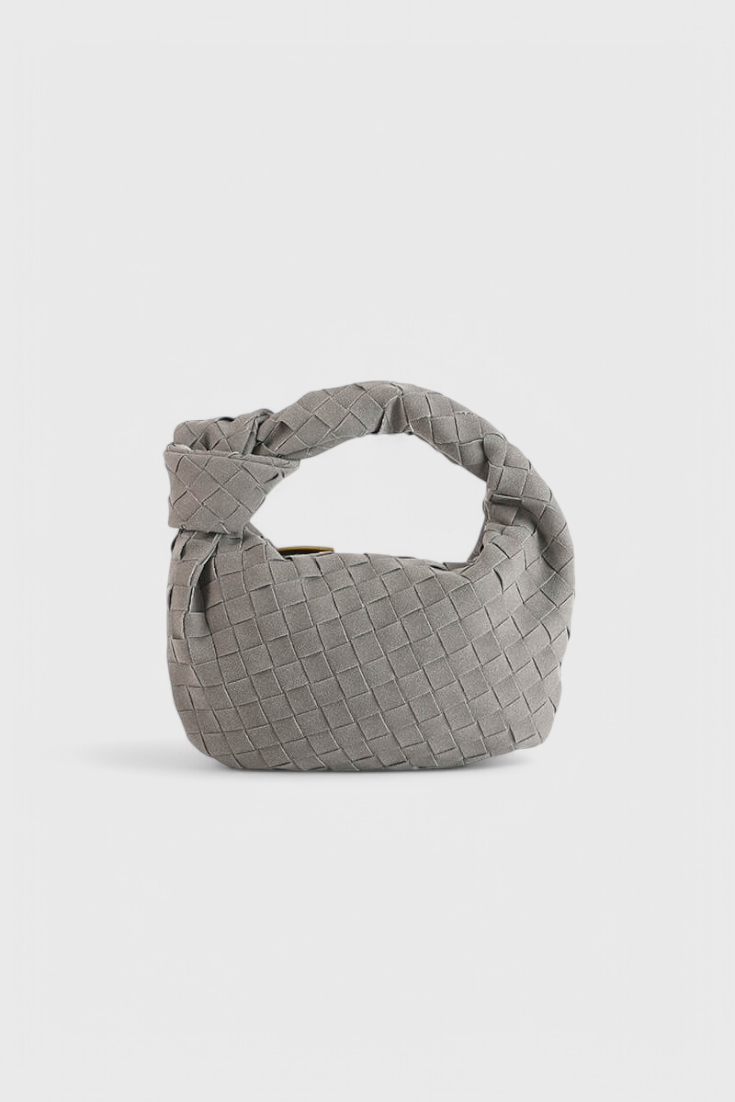 Remi | Mini bolso tejido con elegante detalle de nudo