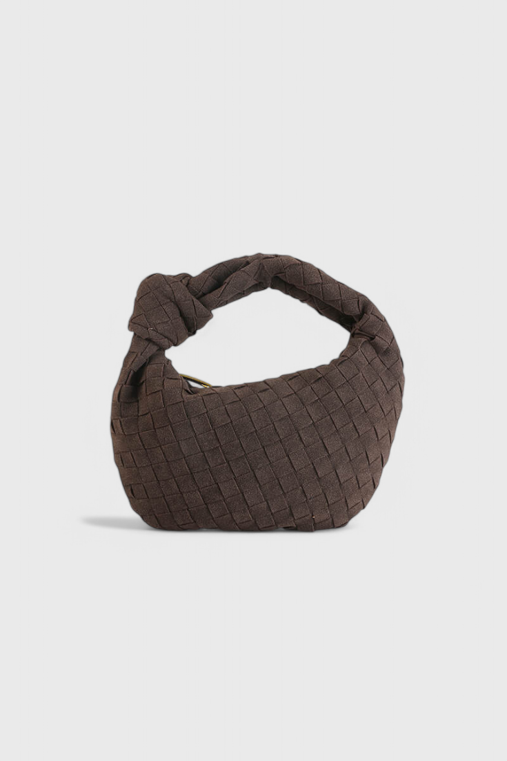 Remi | Mini bolso tejido con elegante detalle de nudo