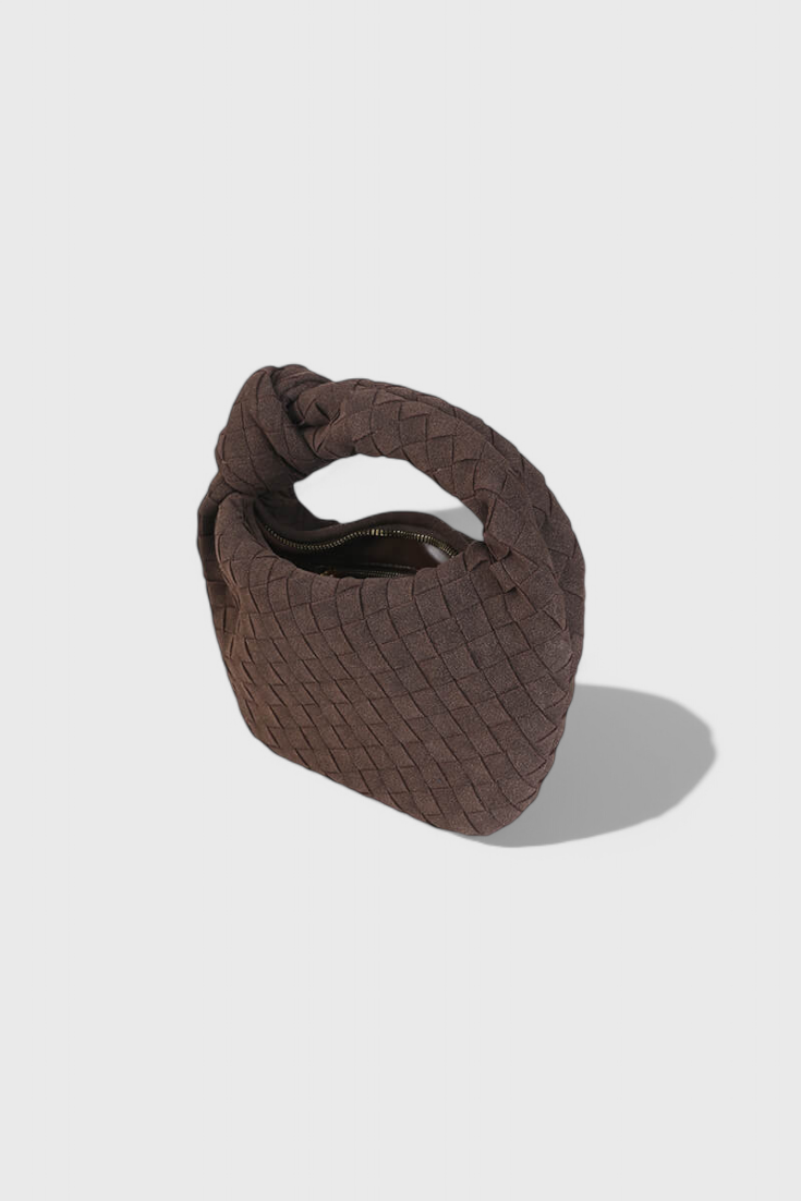 Remi | Mini bolso tejido con elegante detalle de nudo