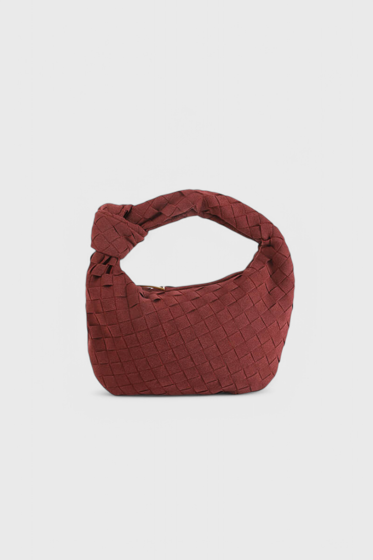Remi | Mini bolso tejido con elegante detalle de nudo