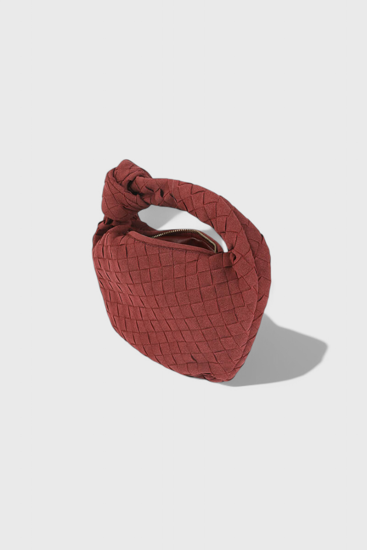 Remi | Mini bolso tejido con elegante detalle de nudo