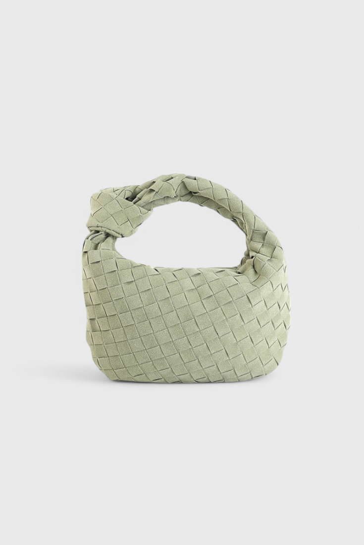 Remi | Mini bolso tejido con elegante detalle de nudo