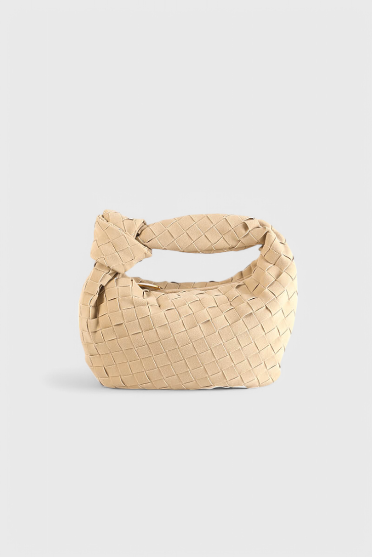 Remi | Mini bolso tejido con elegante detalle de nudo