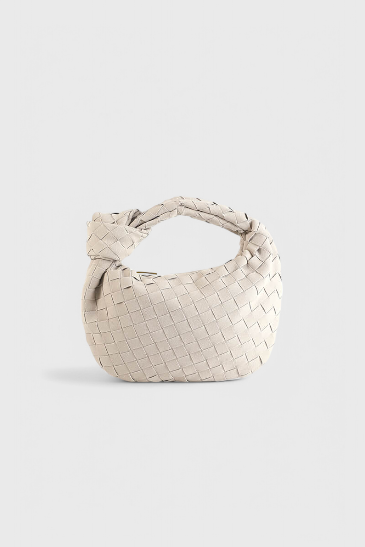 Remi | Mini bolso tejido con elegante detalle de nudo