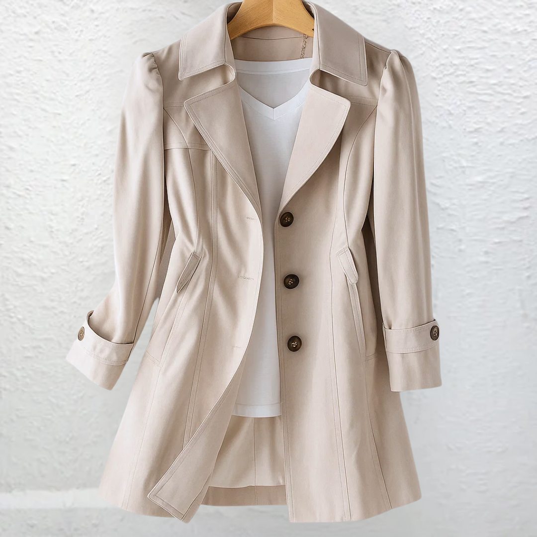 Abrigo Largo Elegante y Sofisticado para Mujer