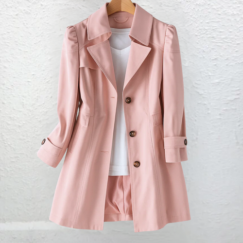 Abrigo Largo Elegante y Sofisticado para Mujer