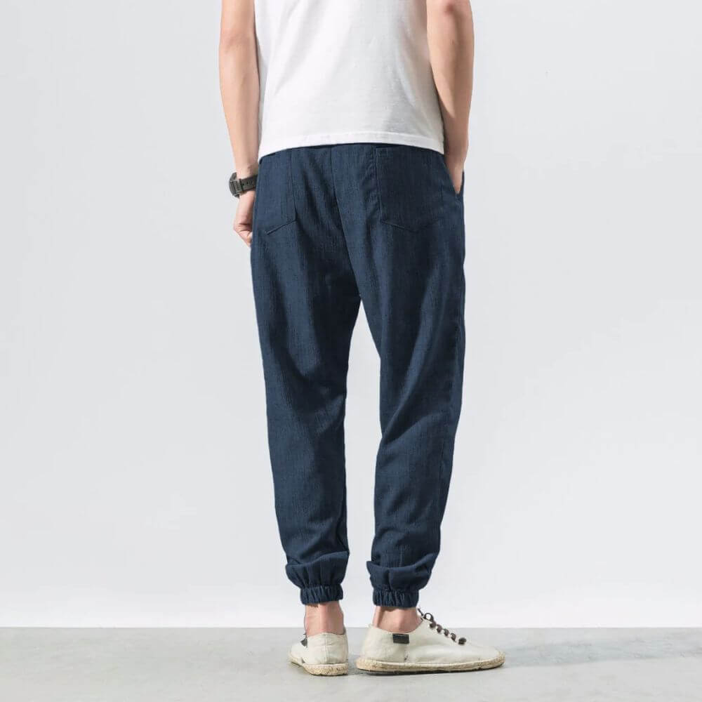 Hugo – Pantalón de verano de corte relajado para hombre