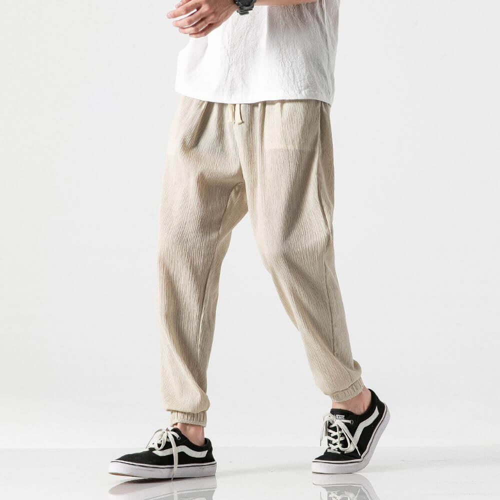 Hugo – Pantalón de verano de corte relajado para hombre