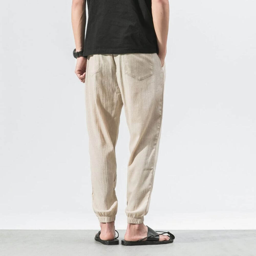 Hugo – Pantalón de verano de corte relajado para hombre