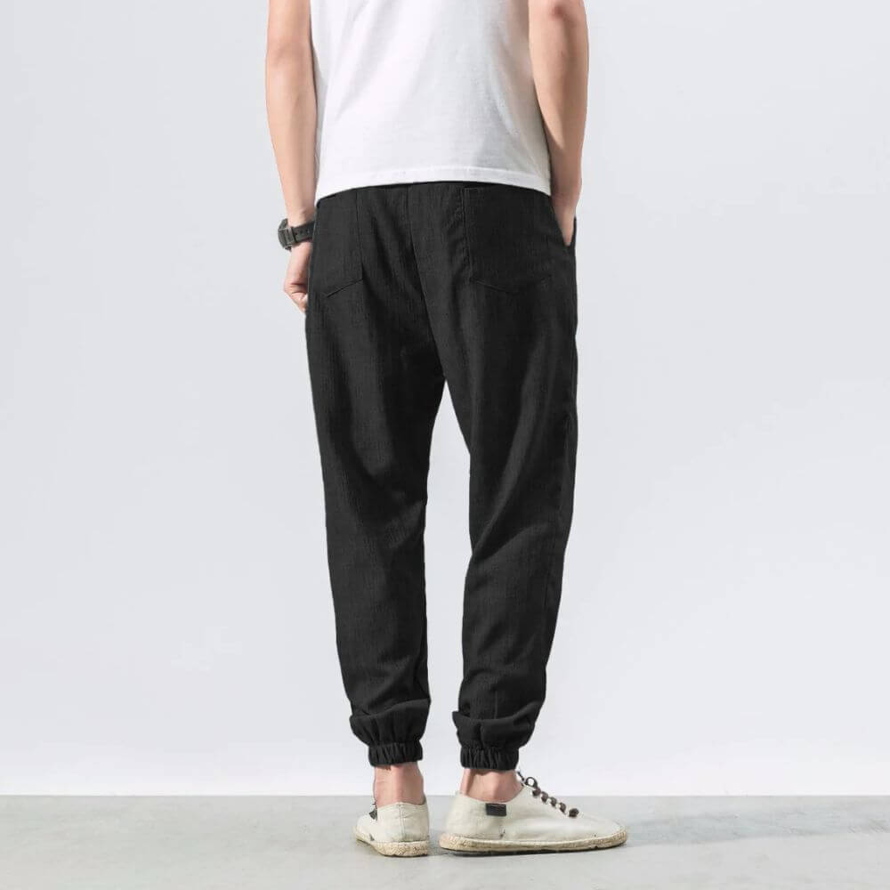 Hugo – Pantalón de verano de corte relajado para hombre