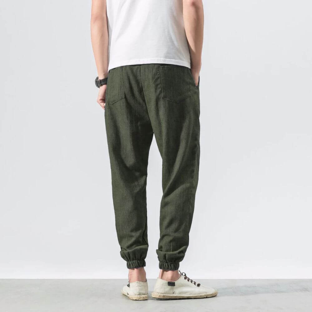 Hugo – Pantalón de verano de corte relajado para hombre
