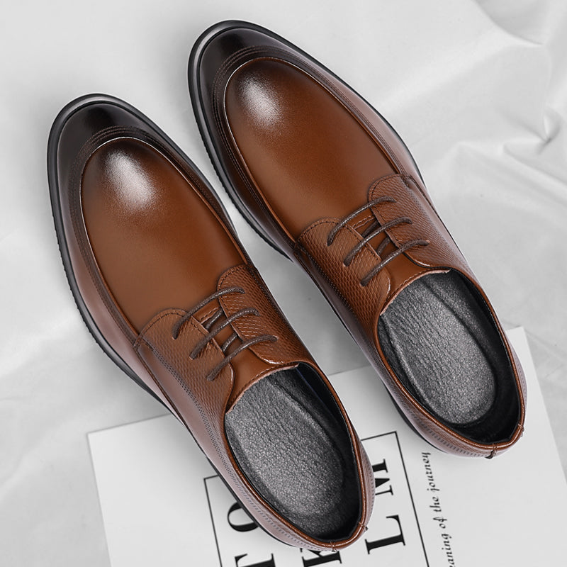 Winston | Oxford de Cuero Brillante Premium