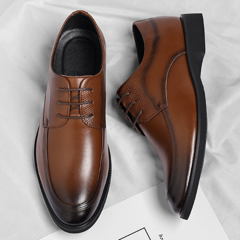 Winston | Oxford de Cuero Brillante Premium