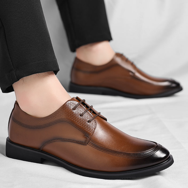 Winston | Oxford de Cuero Brillante Premium