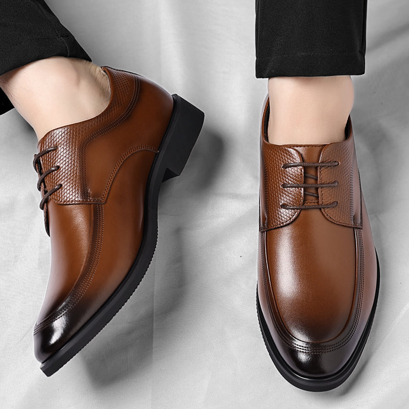 Winston | Oxford de Cuero Brillante Premium