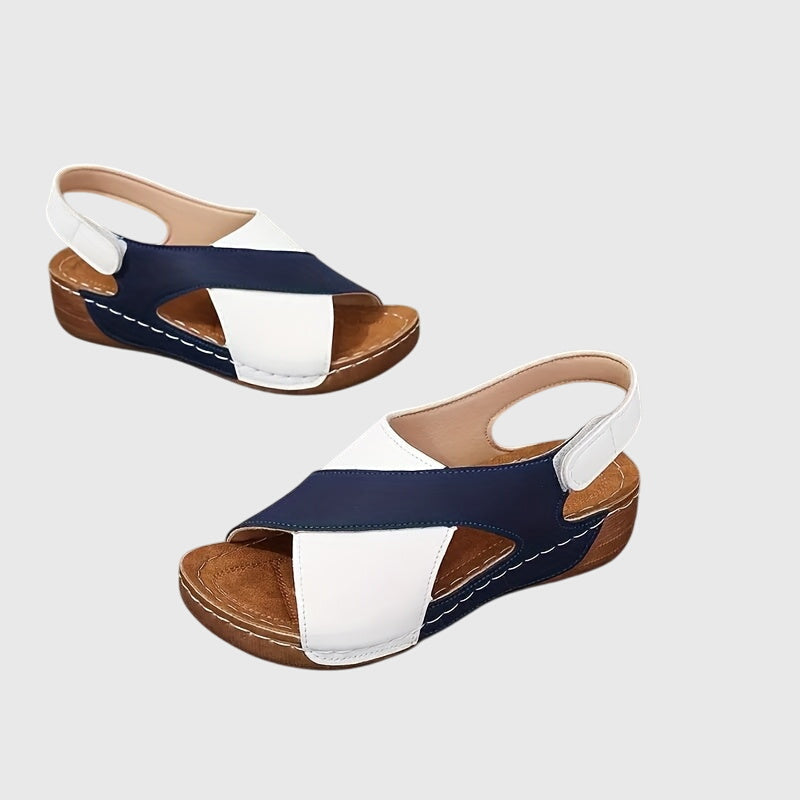 Angelina™ | Sandalias elegantes de ante con plantilla de máximo confort