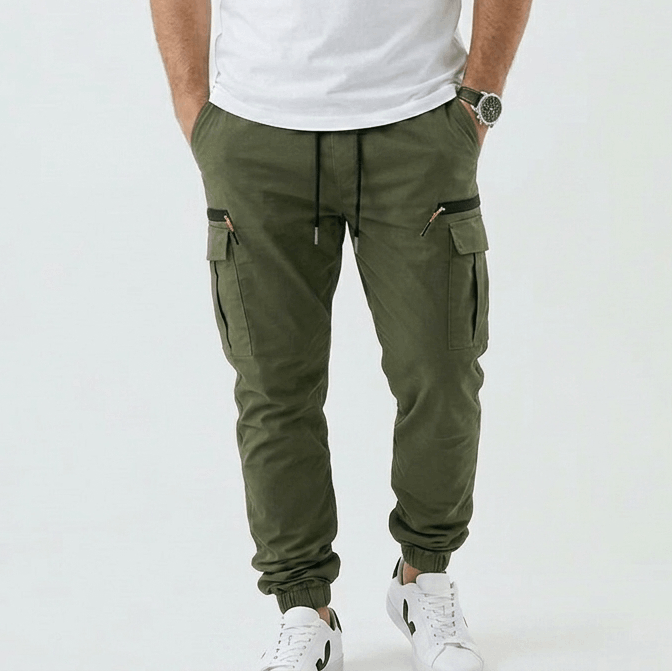 Pantalón Cargo Vanguard con Tejido Elástico