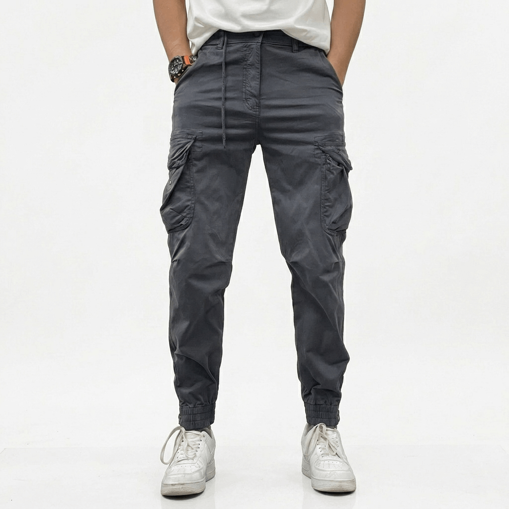 Pantalones Cargo Azul Marino