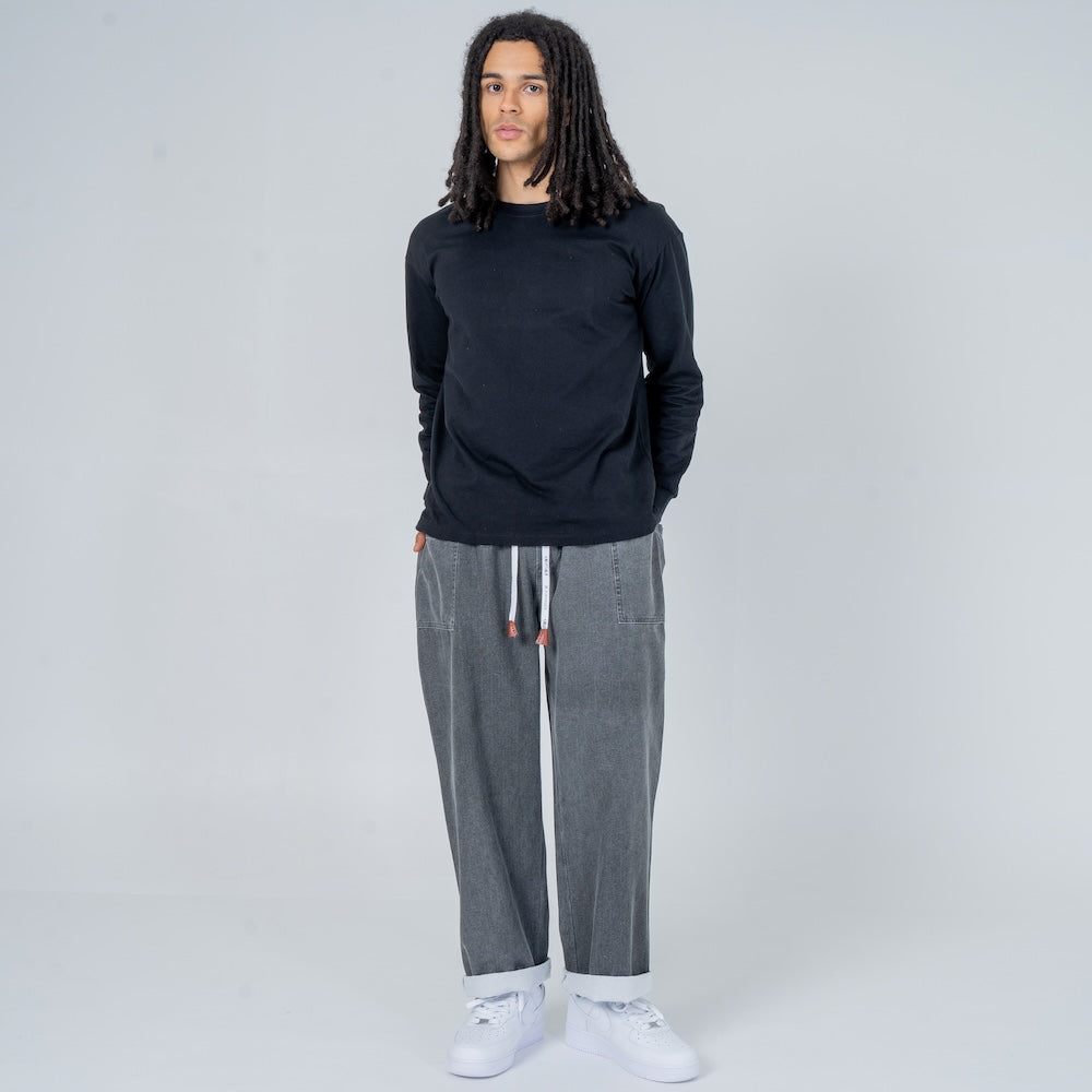 Fernando – Pantalón Vintage Casual de Pierna Ancha