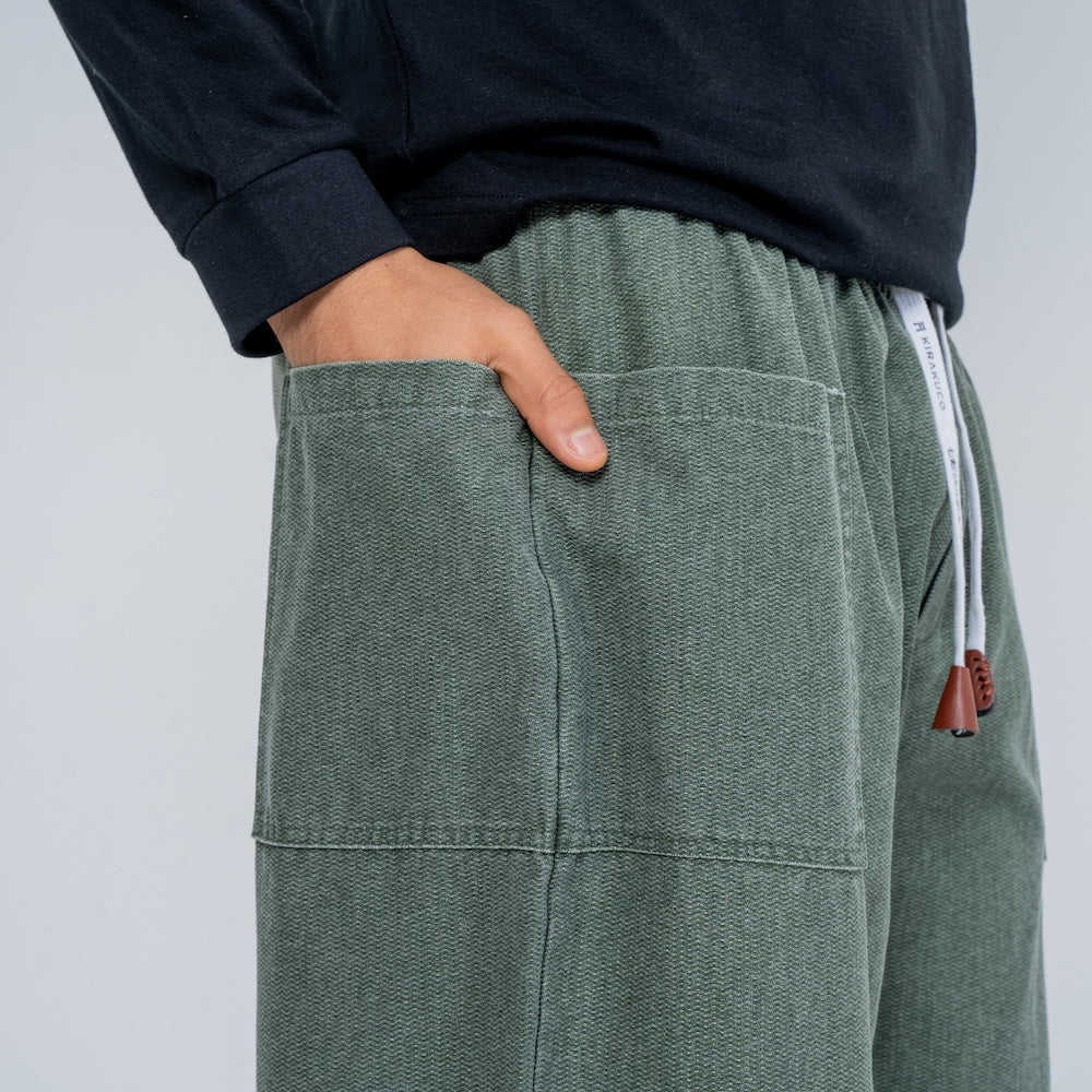 Fernando – Pantalón Vintage Casual de Pierna Ancha