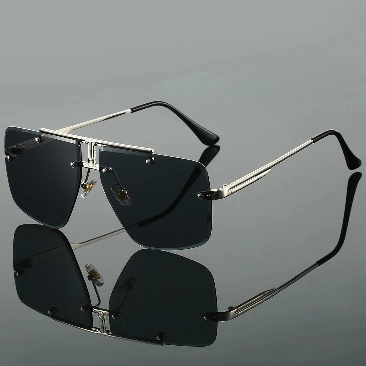 Gafas de sol cuadradas sin montura Dalton – Gafas modernas y ligeras
