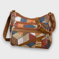 Miresta | Elegante bolso de hombro con diseño de patchwork