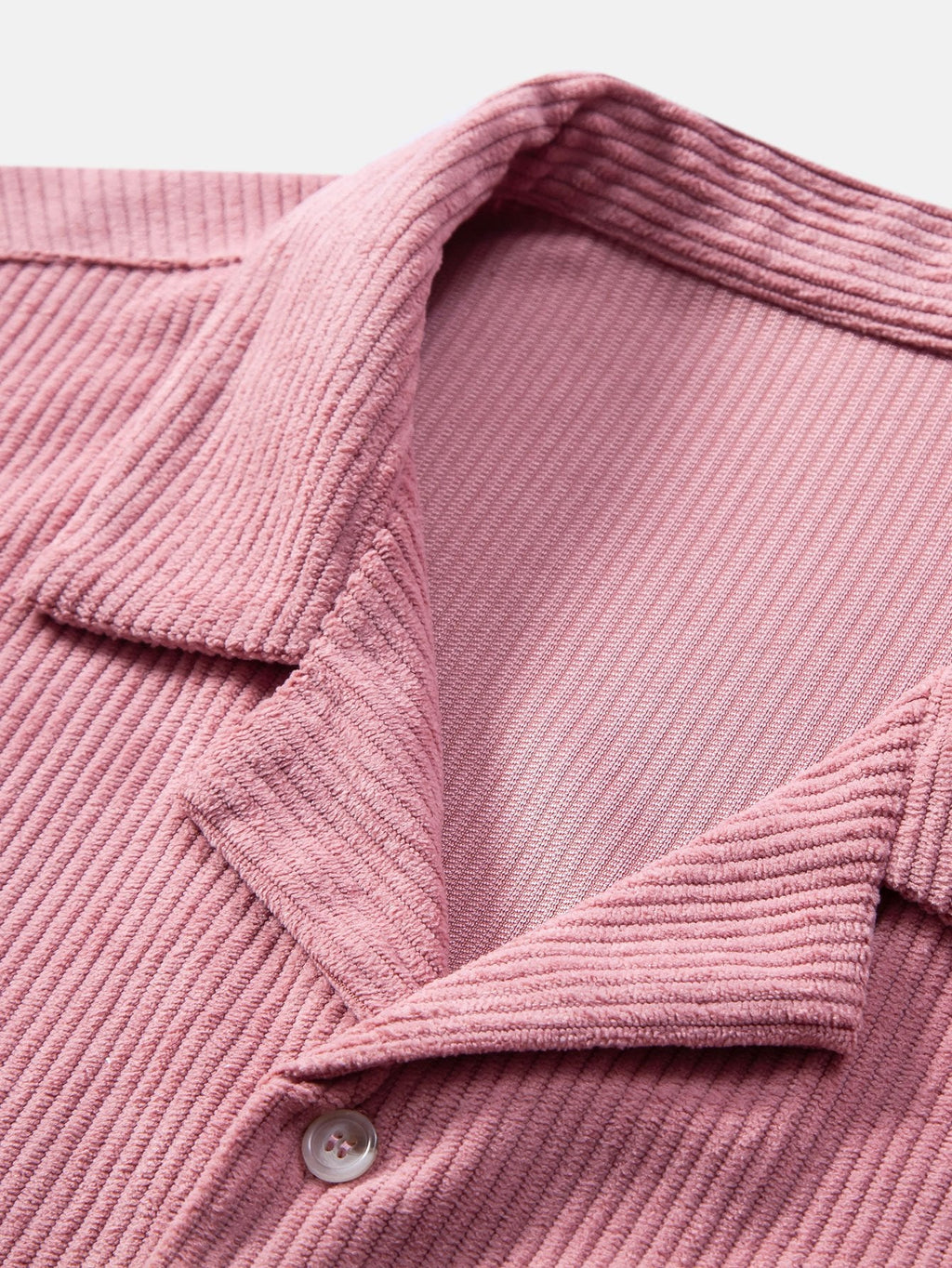 Conjunto cubano de pana: camisa de manga corta y pantalones cortos
