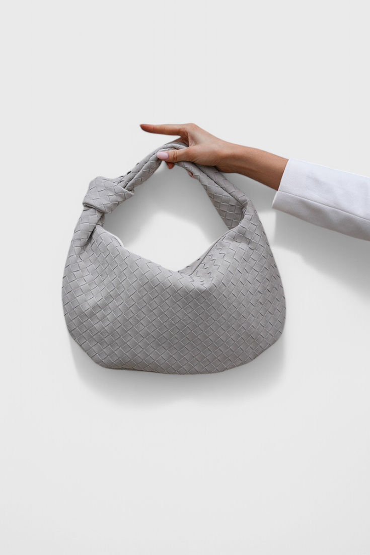 Sage | Elegante bolso de hombro mediano tejido