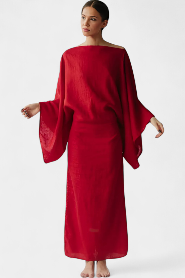 Kamilia | Elegante vestido kimono que llama la atención