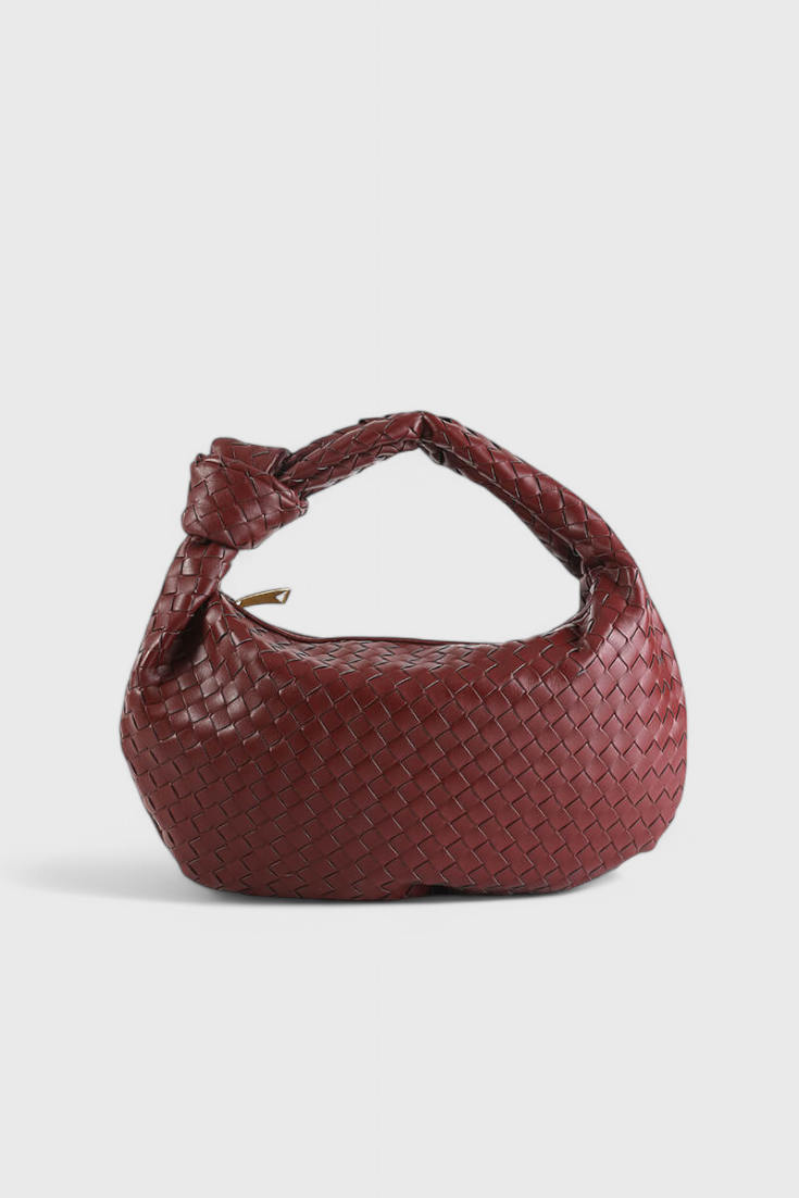 Sage | Elegante bolso de hombro mediano tejido