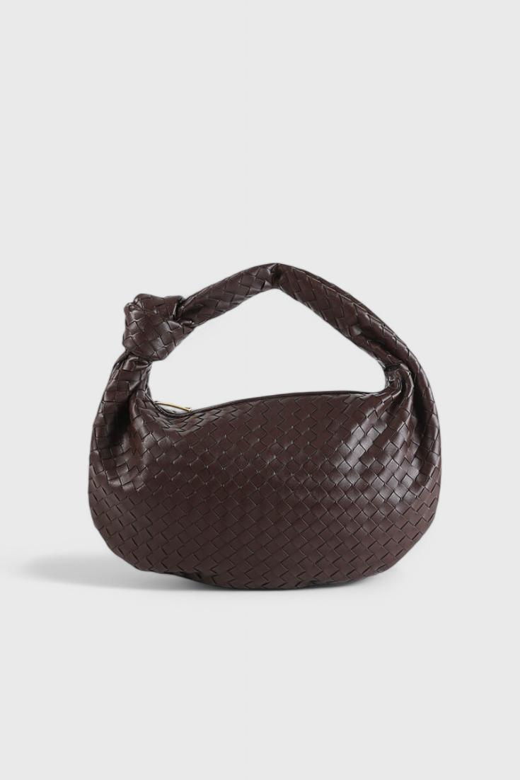 Sage | Elegante bolso de hombro mediano tejido
