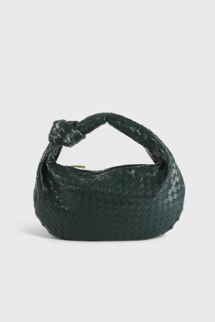 Sage | Elegante bolso de hombro mediano tejido