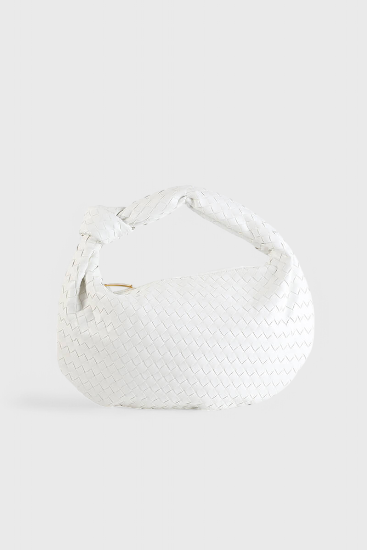 Sage | Elegante bolso de hombro mediano tejido