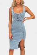 Janessa | Vestido vaquero casual y moderno