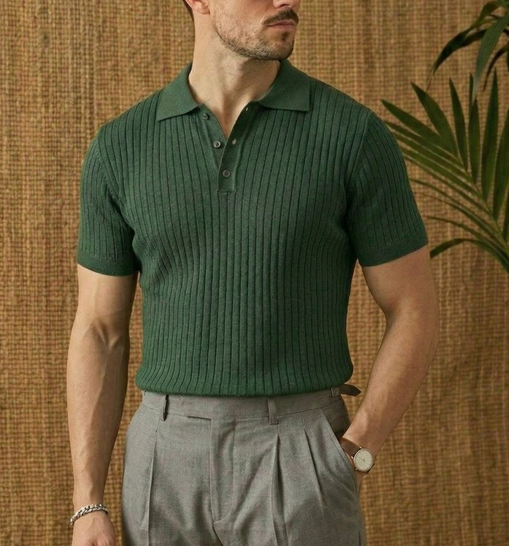 Camisa de corte entallado