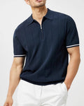 Camisa con cuello y cremallera