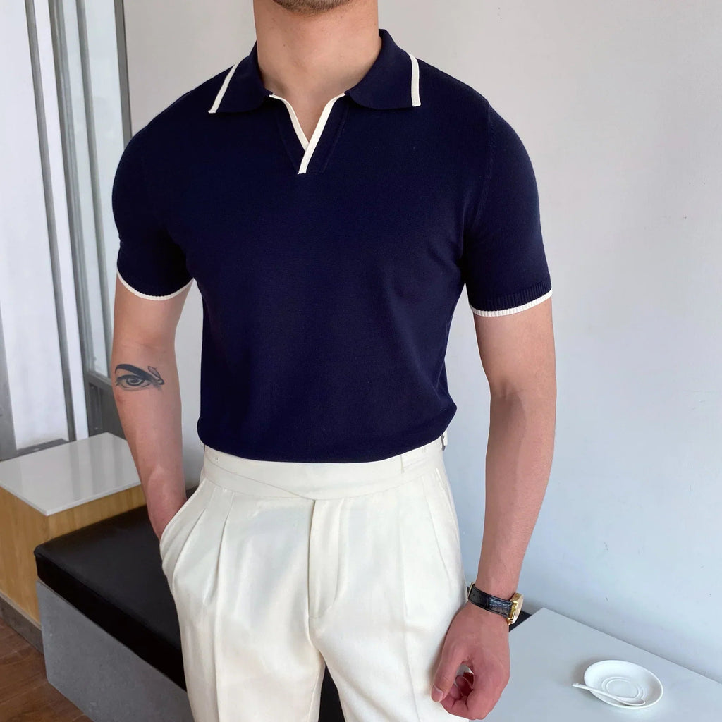 Camisa con cuello  refinado y moderno