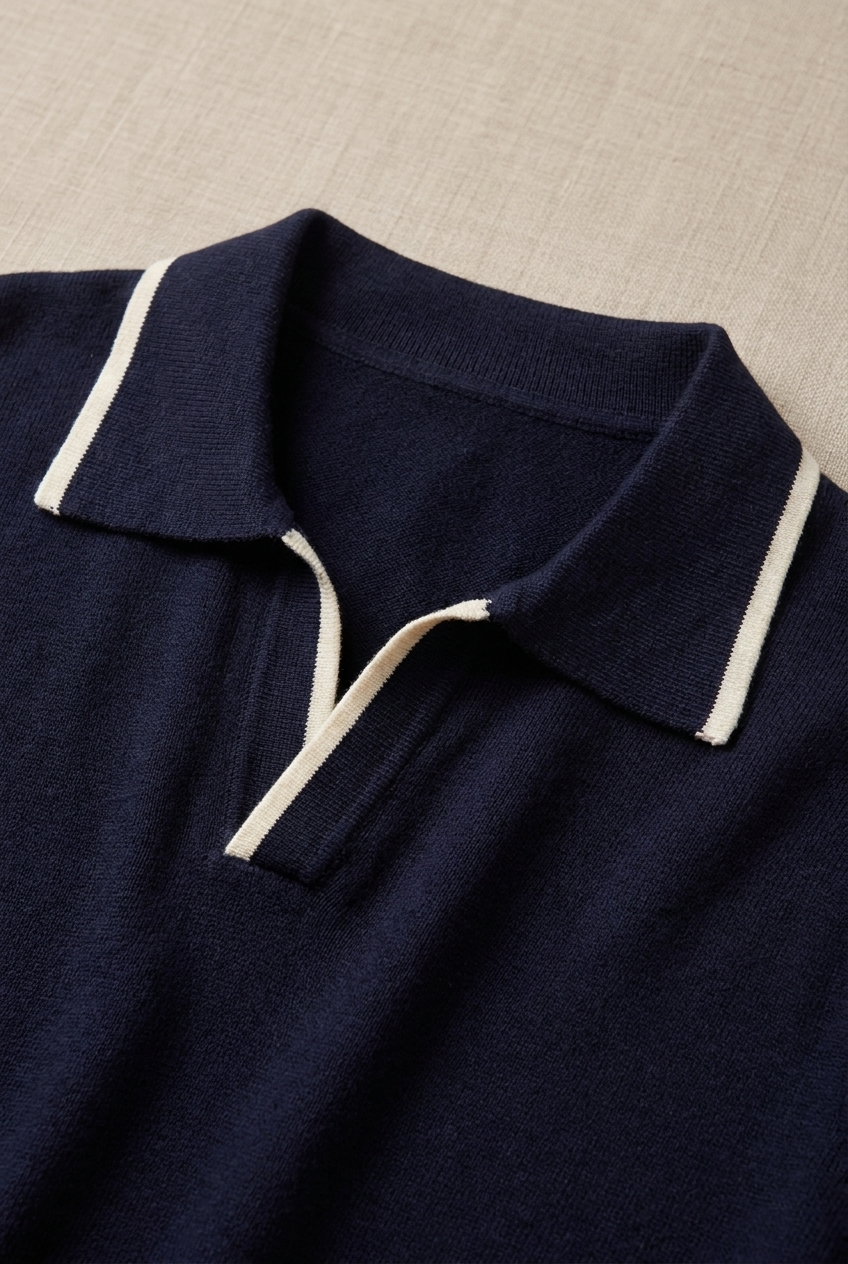 Camisa con cuello  refinado y moderno