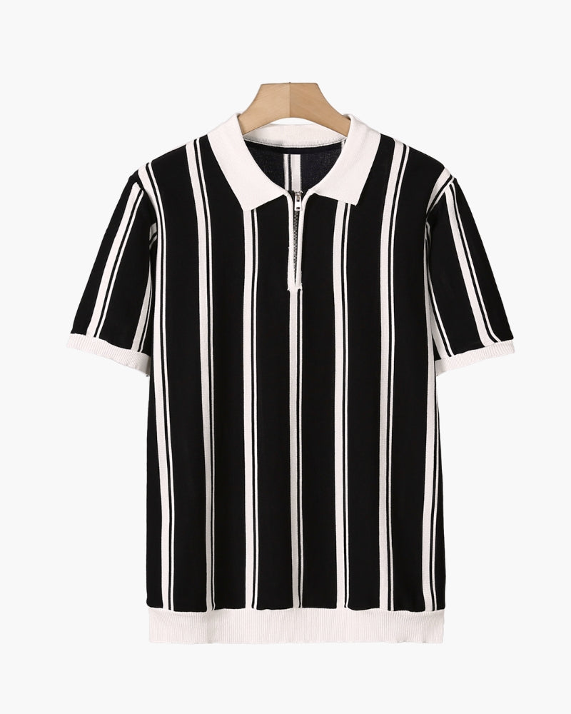 Camisa con cuello deportivo