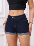 Pantalones cortos de mezclilla