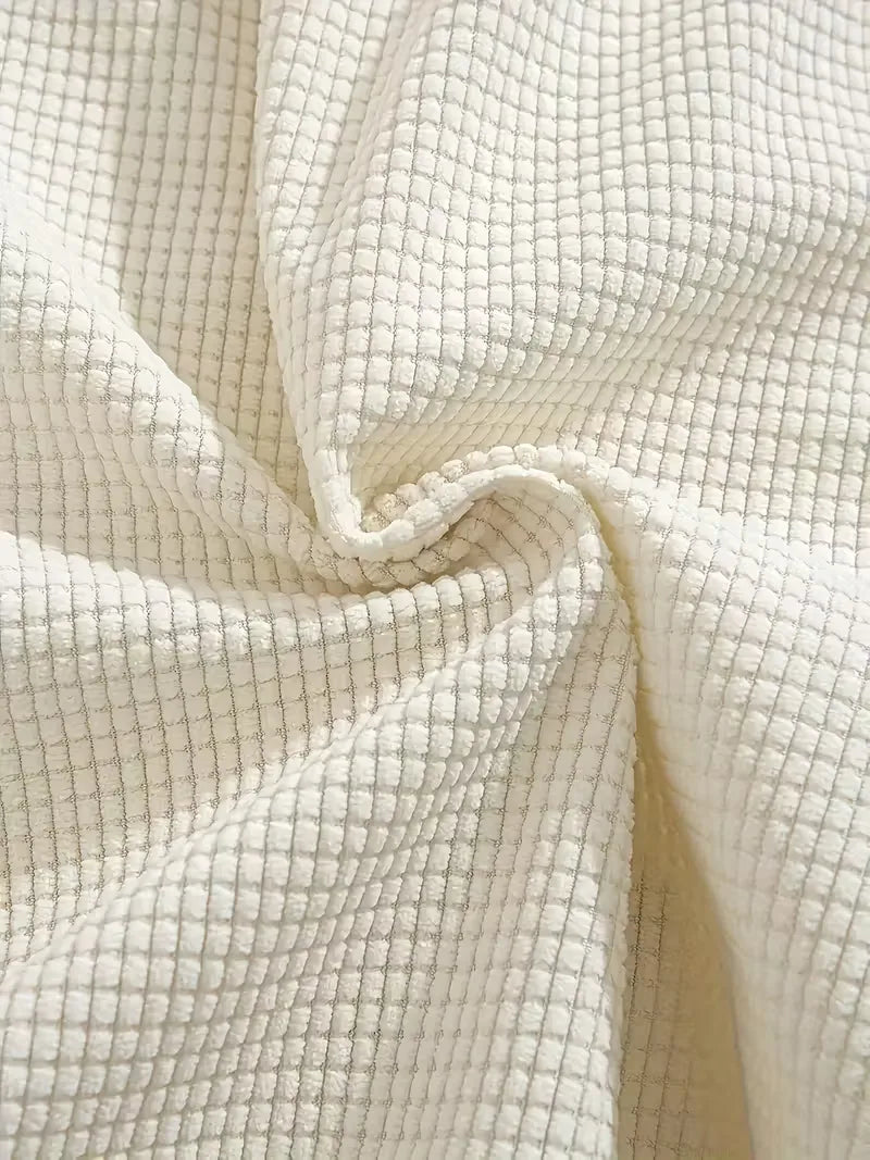 Pantalón corto tipo gofre